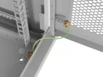 SZAFA INSTALACYJNA RACK WISZĄCA 19" 12U 600X450 SZARA DRZWI PERFOROWANE LANBERG (FLAT PACK)