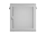 SZAFA INSTALACYJNA RACK WISZĄCA 19" 12U 600X450 SZARA DRZWI PERFOROWANE LANBERG (FLAT PACK)