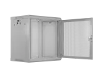 SZAFA INSTALACYJNA RACK WISZĄCA 19" 12U 600X450 SZARA DRZWI PERFOROWANE LANBERG (FLAT PACK)