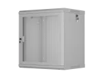 SZAFA INSTALACYJNA RACK WISZĄCA 19" 12U 600X450 SZARA DRZWI PERFOROWANE LANBERG (FLAT PACK)