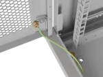 SZAFA INSTALACYJNA RACK WISZĄCA 19" 12U 600X450 SZARA DRZWI PERFOROWANE LANBERG (FLAT PACK)