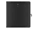 SZAFA INSTALACYJNA RACK WISZĄCA 19" 12U 600X600 CZARNA LANBERG (FLAT PACK) V2
