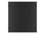 SZAFA INSTALACYJNA RACK WISZĄCA 19" 12U 600X600 CZARNA LANBERG (FLAT PACK) V2