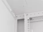 SZAFA INSTALACYJNA RACK WISZĄCA 19" 12U 600X600 SZARA DRZWI METALOWE LANBERG (FLAT PACK)