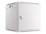SZAFA INSTALACYJNA RACK WISZĄCA 19" 12U 600X600 SZARA DRZWI METALOWE LANBERG (FLAT PACK)