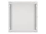 SZAFA INSTALACYJNA RACK WISZĄCA 19" 12U 600X600 SZARA DRZWI METALOWE LANBERG (FLAT PACK)