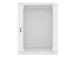 SZAFA INSTALACYJNA RACK WISZĄCA 19" 15U 600X600 SZARA LANBERG (FLAT PACK) V2
