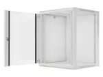 SZAFA INSTALACYJNA RACK WISZĄCA 19" 15U 600X600 SZARA LANBERG (FLAT PACK) V2