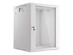 SZAFA INSTALACYJNA RACK WISZĄCA 19" 15U 600X600 SZARA LANBERG (FLAT PACK) V2