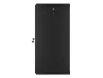 SZAFA INSTALACYJNA RACK WISZĄCA 19" 18U 600X450 CZARNA LANBERG (FLAT PACK) V2