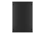 SZAFA INSTALACYJNA RACK WISZĄCA 19" 18U 600X450 CZARNA LANBERG (FLAT PACK) V2