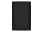 SZAFA INSTALACYJNA RACK WISZĄCA 19" 18U 600X450 CZARNA LANBERG (FLAT PACK) V2