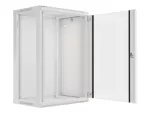 SZAFA INSTALACYJNA RACK WISZĄCA 19" 18U 600X450 SZARA LANBERG (FLAT PACK) V2