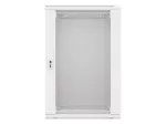 SZAFA INSTALACYJNA RACK WISZĄCA 19" 18U 600X450 SZARA LANBERG (FLAT PACK) V2