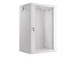 SZAFA INSTALACYJNA RACK WISZĄCA 19" 18U 600X450 SZARA LANBERG (FLAT PACK) V2