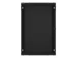 SZAFA INSTALACYJNA RACK WISZĄCA 19" 18U 600X600 CZARNA LANBERG (FLAT PACK) V2