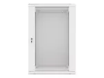 SZAFA INSTALACYJNA RACK WISZĄCA 19" 18U 600X600 SZARA LANBERG (FLAT PACK) V2