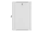 SZAFA INSTALACYJNA RACK WISZĄCA 19" 18U 600X600 SZARA LANBERG (FLAT PACK) V2