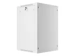 SZAFA INSTALACYJNA RACK WISZĄCA 19" 18U 600X600 SZARA LANBERG (FLAT PACK) V2