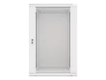 SZAFA INSTALACYJNA RACK WISZĄCA 19" 18U 600X600 SZARA LANBERG (FLAT PACK) V2