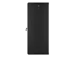 SZAFA INSTALACYJNA RACK WISZĄCA 19" 22U 600X450 CZARNA LANBERG (FLAT PACK) V2