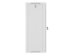 SZAFA INSTALACYJNA RACK WISZĄCA 19" 22U 600X450 SZARA LANBERG (FLAT PACK) V2
