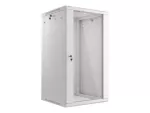 SZAFA INSTALACYJNA RACK WISZĄCA 19" 22U 600X600 SZARA LANBERG (FLAT PACK) V2