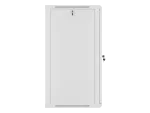 SZAFA INSTALACYJNA RACK WISZĄCA 19" 22U 600X600 SZARA LANBERG (FLAT PACK) V2