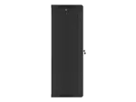 SZAFA INSTALACYJNA RACK WISZĄCA 19" 27U 600X450 CZARNA LANBERG (FLAT PACK) V2