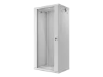 SZAFA INSTALACYJNA RACK WISZĄCA 19" 27U 600X450 SZARA LANBERG (FLAT PACK) V2