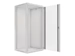 SZAFA INSTALACYJNA RACK WISZĄCA 19" 27U 600X600 SZARA LANBERG (FLAT PACK) V2