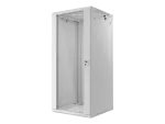 SZAFA INSTALACYJNA RACK WISZĄCA 19" 27U 600X600 SZARA LANBERG (FLAT PACK) V2