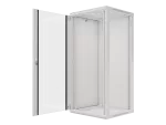 SZAFA INSTALACYJNA RACK WISZĄCA 19" 27U 600X600 SZARA LANBERG (FLAT PACK) V2