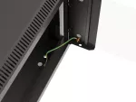 SZAFA INSTALACYJNA RACK WISZĄCA 19" 4U 540X350 CZARNA DRZWI PRZESZKLONE LANBERG (FLAT PACK)
