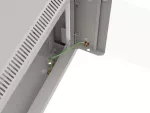 SZAFA INSTALACYJNA RACK WISZĄCA 19" 4U 540X350 SZARA DRZWI PRZESZKLONE LANBERG (FLAT PACK)