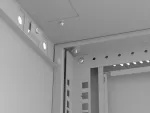 SZAFA INSTALACYJNA RACK WISZĄCA 19" 4U 540X350 SZARA DRZWI PRZESZKLONE LANBERG (FLAT PACK)