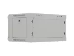 SZAFA INSTALACYJNA RACK WISZĄCA 19" 4U 540X350 SZARA DRZWI PRZESZKLONE LANBERG (FLAT PACK)