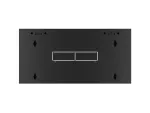 SZAFA INSTALACYJNA RACK WISZĄCA 19" 4U 600 CZARNA DRZWI SZKLANE LANBERG (ZŁOŻONA)