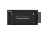 SZAFA INSTALACYJNA RACK WISZĄCA 19" 4U 600 CZARNA DRZWI SZKLANE LANBERG (ZŁOŻONA)