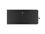 SZAFA INSTALACYJNA RACK WISZĄCA 19" 4U 600 CZARNA DRZWI SZKLANE LANBERG (ZŁOŻONA)