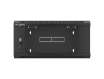 SZAFA INSTALACYJNA RACK WISZĄCA 19" 4U 600 CZARNA DRZWI SZKLANE LANBERG (ZŁOŻONA)