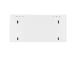 SZAFA INSTALACYJNA RACK WISZĄCA 19" 4U 600 SZARA DRZWI SZKLANE LANBERG (ZŁOŻONA)
