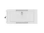 SZAFA INSTALACYJNA RACK WISZĄCA 19" 4U 600 SZARA DRZWI SZKLANE LANBERG (ZŁOŻONA)