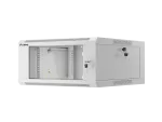 SZAFA INSTALACYJNA RACK WISZĄCA 19" 4U 600 SZARA DRZWI SZKLANE LANBERG (ZŁOŻONA)