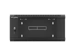 SZAFA INSTALACYJNA RACK WISZĄCA 19" 4U 600 SZYBKI MONTAŻ CZARNA LANBERG (FLAT PACK)
