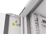 SZAFA INSTALACYJNA RACK WISZĄCA 19" 4U 600 SZYBKI MONTAŻ SZARA LANBERG (FLAT PACK)