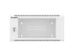 SZAFA INSTALACYJNA RACK WISZĄCA 19" 4U 600 SZYBKI MONTAŻ SZARA LANBERG (FLAT PACK)