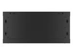 SZAFA INSTALACYJNA RACK WISZĄCA 19" 4U 600X450 CZARNA DRZWI PERFOROWANE LANBERG (FLAT PACK)