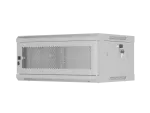SZAFA INSTALACYJNA RACK WISZĄCA 19" 4U 600X450 SZARA DRZWI PERFOROWANE LANBERG (FLAT PACK)