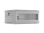 SZAFA INSTALACYJNA RACK WISZĄCA 19" 4U 600X450 SZARA DRZWI PERFOROWANE LANBERG (FLAT PACK)